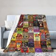 thumbnail image 2 of Rock Band Collage Blanket Soft Cozy Fleece Throw Blanket Plush Lightweight Warm Fuzzy Flannel Blankets and Throws for Couch Sofa Bed 50"X40", 2 of 14