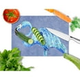 thumbnail image 2 of Carolines Treasures 8873LCB Flamingo On Slate Blue Glass Cutting Board Large, 12H x 16W, multicolor, 2 of 2