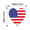 thumbnail image 3 of TIMIFISR 4Th of July Stickers Independence Day Sticker Decoration Sticker Tape (500 Pcs Per Roll), 3 of 7