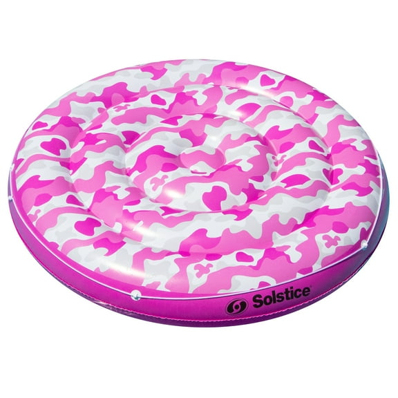 Swimline Solstice Camo Print Island Float