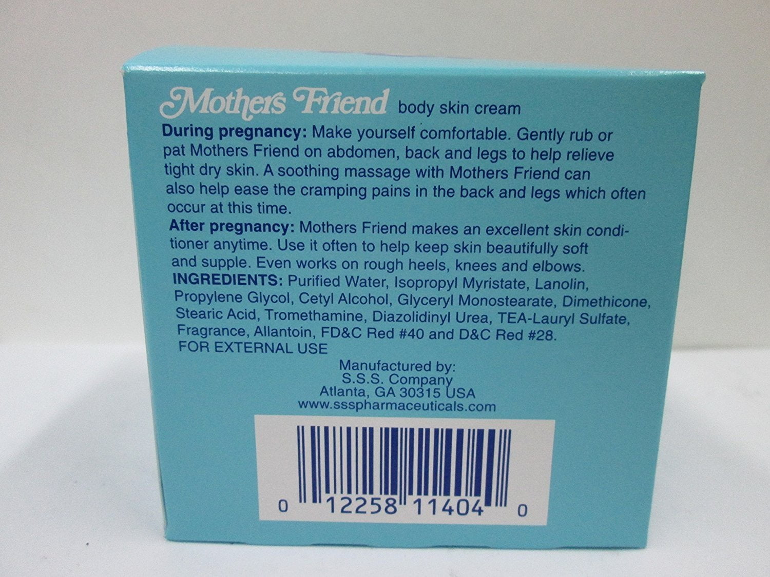 mother's friend lotion stretch marks