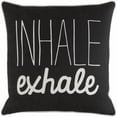 thumbnail image 3 of Artistic Weavers Glyph Inhale/Exhale 18" x 18" Pillow (with Down Fill), 3 of 5