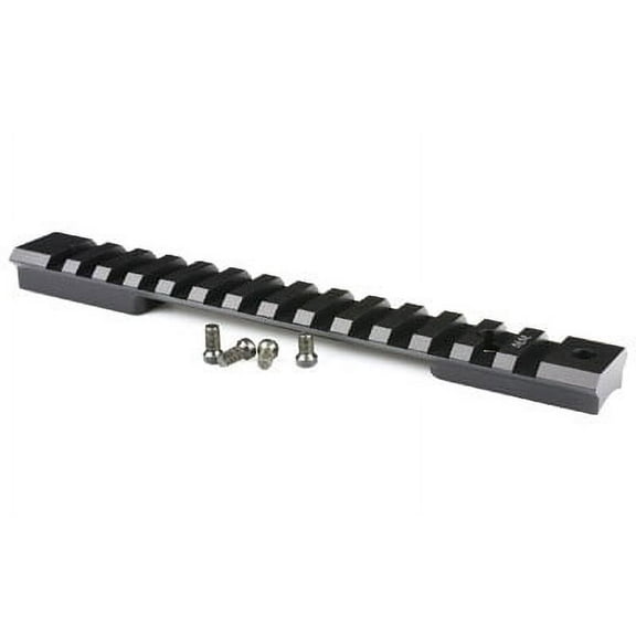Warne 7685M Mountain Tech Base For Ruger American Long Action Picatinny/Weaver Style Black Hard Coat Anodized Finish