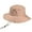 Khaki, variant on Sun Hat Christmas Men's Solid Shade Foldable Fishing And Mountaineering Outdoor Sun Winter Hats For Women