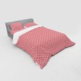 thumbnail image 2 of Ambesonne Abstract Bedding Set 4 Pcs, Simplistic and Ornamental, Queen, Dried Rose and Pale Pink, 2 of 2