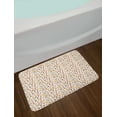 thumbnail image 2 of Dessert Bath Mat, Assorted Confectionary Pattern of Candies Ice Creams Chocolate Bars Lollipops Donut, Plush Bathroom Decor Mat with Non Slip Backing, 29.5" X 17.5", Multicolor, by Ambesonne, 2 of 2