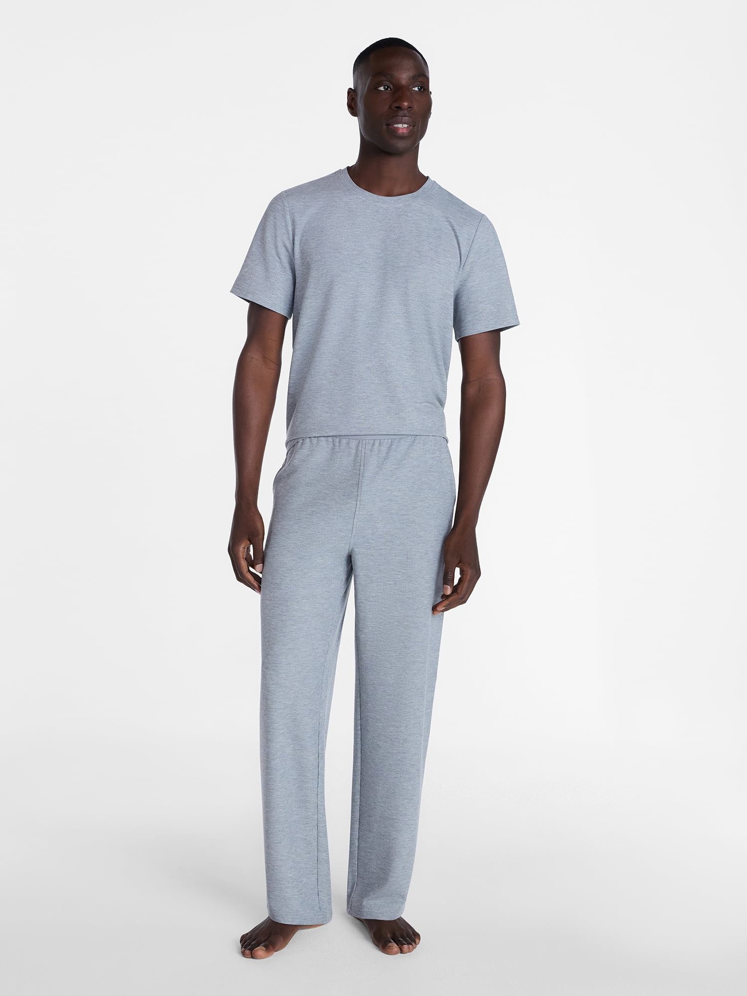 George Men's Waffle Knit Sleep Pants, Sizes XS-3XL