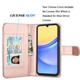 thumbnail image 3 of For Samsung A15 6.5" 2024 Case, Samsung Galaxy A15 6.5" 5G Wallet Case, Tiflook PU Leather Card Holder Flip Cover [Detachable Magnetic] Marble, 3 of 6