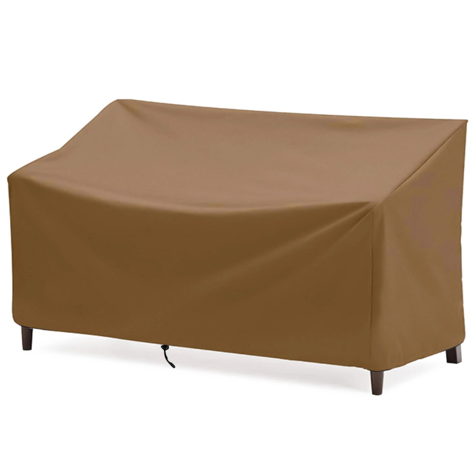 Outdoor Bench Cover, Waterproof Outdoor Patio Furniture Cover for 4-seater Bench, Heavy-duty Oxford Cloth Garden Sofa Chair Cover