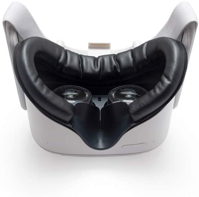 VR Cover Facial Interface and Replacement Set for Oculus Quest 2 (Black) - Walmart.com
