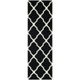 thumbnail image 2 of Safavieh Dhurries Black/Ivory Area Rug, 2 of 4