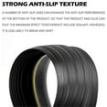 thumbnail image 3 of Universal Garage Door Bottom Threshold Seal Strip Weatherproof Rubber (10Ft, Black), 3 of 5