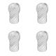 thumbnail image 1 of 4Pcs Gutter Downspout Guards 3.5 Inch Aluminum Leaf Filter Strainer Expandable Gutter Downspout Protector for Preventing Blockage Leaves Debris, 1 of 7