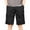 A01_Black, variant on Yghzkop Men's Tech Shorts with 8 Secure Pockets - Lightweight Outdoor Casual Shorts for Fishing Camping Tear-Resistant