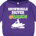 thumbnail image 3 of Inktastic Snowmobile Driver in Training Toddler Hoodie, 3 of 4