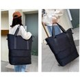 thumbnail image 4 of Paokuoon Waterproof Travel Bag Large Capacity Duffle Bag Double Layers Wet and Dry Section Foldable Travel Hand Luggage with Outer Pocket Zipper Closure, 4 of 7