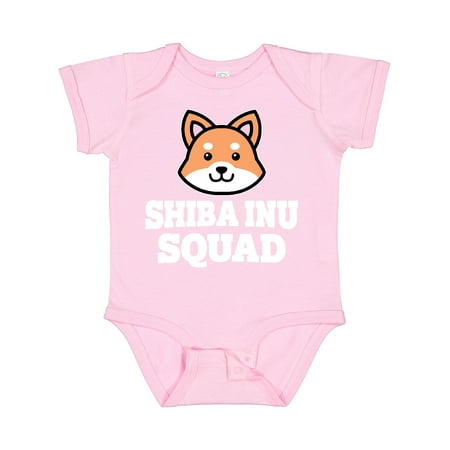

Inktastic Dog Shiba Inu Squad Gift Baby Boy or Baby Girl Bodysuit