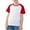 Red, variant on BLVB 3-14Y Kids Baseball Tee Boys Girls Raglan T Shirt Blouse Short Sleeve Crewneck Casual Tops Cotton T-Shirt