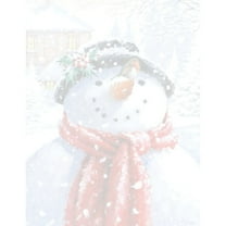 Great Papers! Snowman Face Letterhead, 80 Ct