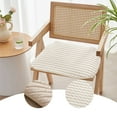 thumbnail image 2 of Ywuzuh Wooden Chair Cushions, Tufted Memory Foam Kitchen Seat Cushions, Non-slip Chair Pads with Ties, 2 of 9