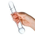 thumbnail image 3 of Glas Callisto 7" Glass Dildo, Clear, 3 of 5