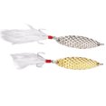 thumbnail image 4 of Cucharas de pesca Cuchara de pesca Señuelos Forma de sanguijuela Lentejuelas Cebos de metal duro para trucha de agua dulce y salada Bass5g ANGGREK Otros, 4 of 8