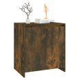 thumbnail image 2 of vidaXL Sideboard Smoked Oak 70x41x75 cm Engineered Wood, 2 of 5