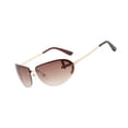 thumbnail image 1 of Gafas de sol de moda Marco de metal ligero Protección solar Gafas de sol unisex para Marrón jinwen Gafas de sol, 1 of 8