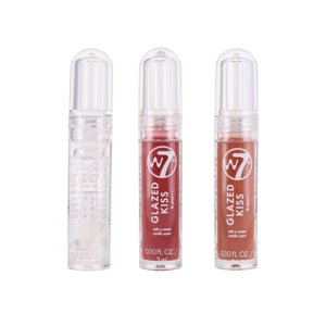 W7 Glazed Kiss Lip Gloss Set 3 Count