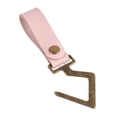 thumbnail image 2 of Frogued Hang Keychain High Strength Quick Release Anti-loss Unbreakable Faux Leather Camping Lanyard S-shaped Keychain Outdoor Supply (Pink), 2 of 13