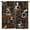 Coffee-5, variant on Coffee Curtains - Living Room & Kitchen 2 Panel Sets, Brown Latte Tea Cup Theme, 84x84 Inches