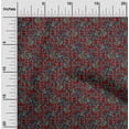 thumbnail image 1 of oneOone Polyester Lycra Fabric Leaves|Floral & Paisley Block Print Fabric BTY 56 Inch Wide, 1 of 4