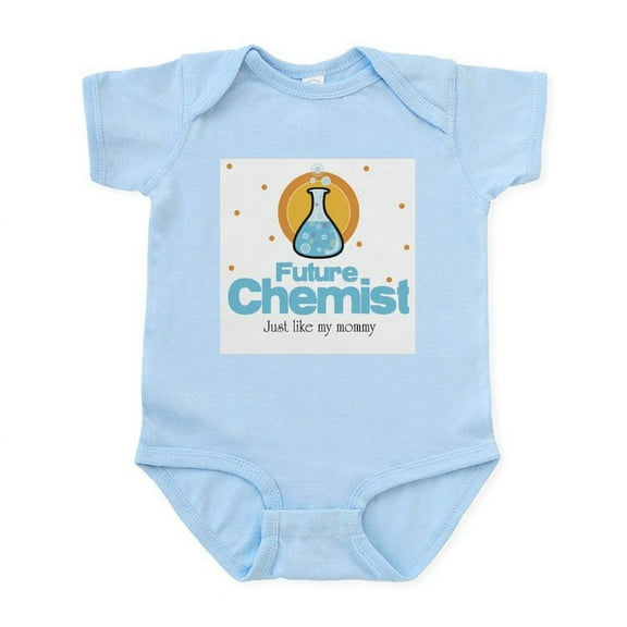 CafePress - Future Chemist Like Mommy Baby Body Suit - Baby Light Bodysuit, Size Newborn - 24 Months