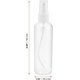 thumbnail image 2 of 30 Pack Clear Plastic Spray Bottles with Caps, 4 oz Spray Bottles Mist Sprayer, Refillable Empty Fine Mist Spray Bottle Mini Travel Size Spray Bottles, Leak Proof and BPA-Free, 2 of 5