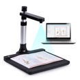 thumbnail image 1 of Riwcyla Adjustable HD High Speed USB Book Image Document Dual Lens (10 ,pixel & 2 ,pixel) Max. A3 Scanning Size with OCR Function for Classroom Office Library Bank, 1 of 6