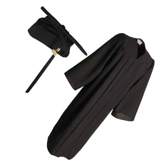 Raindrops Graduation Cap and Gown Caps Cosplay Costume Robe