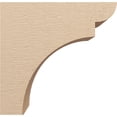 thumbnail image 3 of 11"W x 22"D x 22"H Classic Yorktown Rough Cedar Woodgrain TimberThane Corbel, Primed Tan, 3 of 6