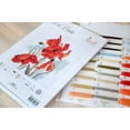 thumbnail image 7 of Counted Cross-Stitch Kit Poppies B2374 Needlework Easy Flower Nature Red By Luca-S, 7 of 7