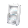 thumbnail image 4 of Caja de seguridad portátil para teléfono móvil, con cerradura de bolsillo y asa, de aleación de aluminio, para oficina 36 ranuras, 4 of 8