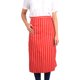 thumbnail image 4 of Delantal unisex de cintura corta para hombres y mujeres, cocina, camarero, camarera, chef (#4 tira roja), 4 of 7