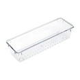 thumbnail image 2 of Openpig Drawer Organizers, Plastic Clear Non Slip Non Cracking kitchen drawer organizer Stackable Bathroom Drawer Organizer Trays, Storage Bins for Makeup, Bathroom, Kitchen Office, 2 of 3