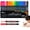 36 Colors, variant on Dreamy Sparkle Dual-Line Contour Pen with Metallic Outline, Quick-Dry Ink for Drawing & DIY Crafts, Double Line Art Pen for Coloring, Journaling & Card Making