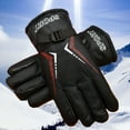 thumbnail image 2 of Cinvoph Winter Waterproof Ski Gloves Men Women Touchscreen Lining Thermal Warm Gloves Ski Gloves for Driving Biking Running Cycling Hiking Camping Outdoor Sport, 2 of 5