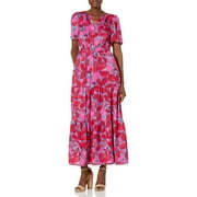 NIC+ZOE Women's Happy Splash Dress, Pink Multi