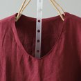 thumbnail image 5 of AherBiu Tank Tops for Women Lightweight Summer Casual Loose Round Neck Sleeveless Basic Shirts Blouse, 5 of 7