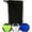 A001- A, variant on Dirtbag Hacky Sack Footbag Set 3 Piece Footbag Pack, Stitching Paneled Footbags, Drawstring Storage Pouch Included, Soft Fabric Construction for Casual Kicking Play and Outdoor Recreational Use