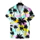 thumbnail image 3 of Camisas de verano nuevas con estampado 3D de flores hawaianas para hombre y mujer, camisas de manga corta con solapa y estampado de atardecer en la playa, ropa de calle, 3 of 4