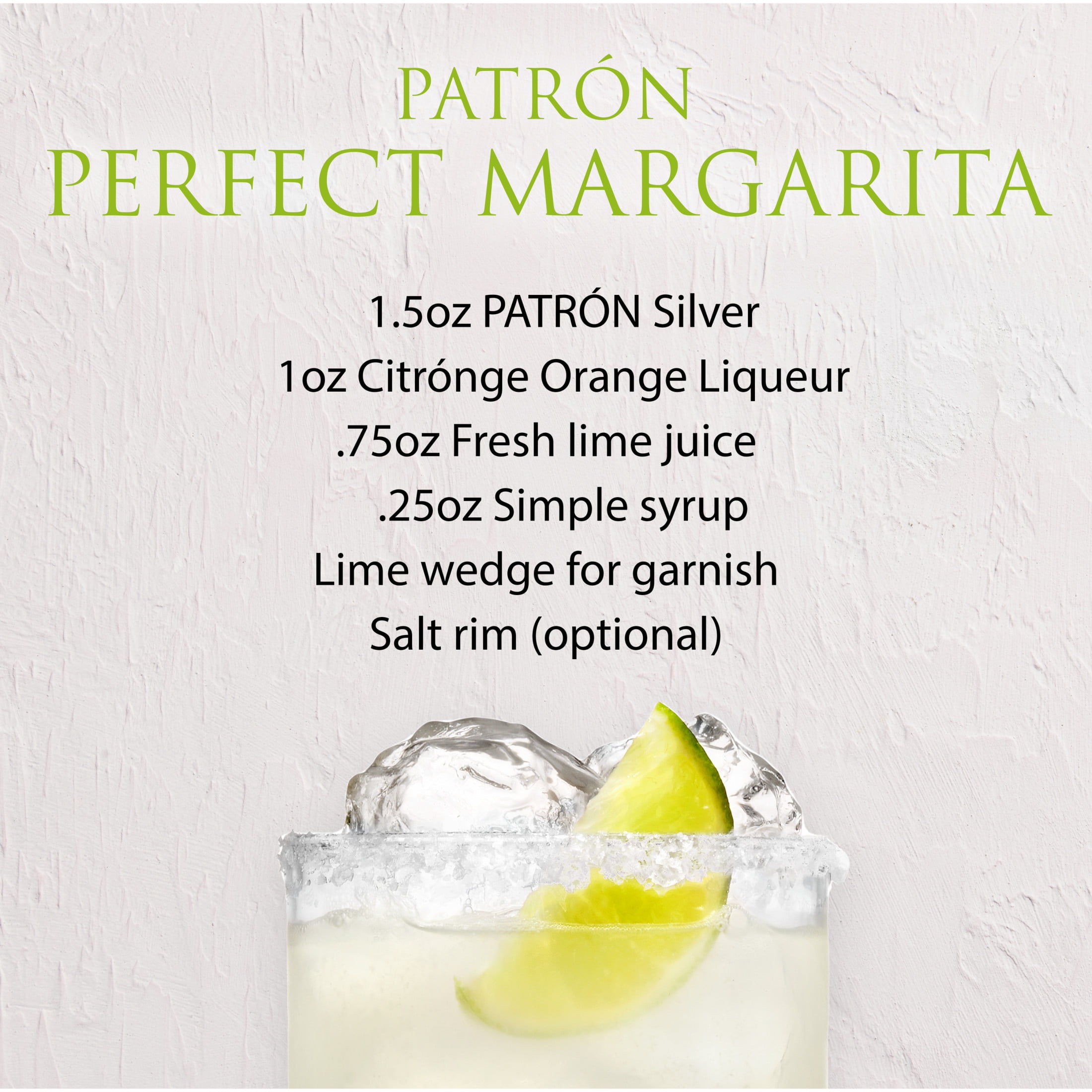 Patron Silver Tequila, 40% ABV - 50 mL Bottle