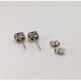 thumbnail image 4 of Moss Agate Oval shape Lever back Earrings, Sterling Silver for Women, 4 of 5
