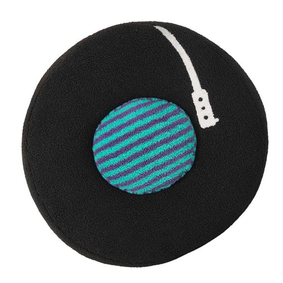 hejhncii Decorative Turntable Seat Pillow Faux Furs Round Cushion for Living Room Bedroom